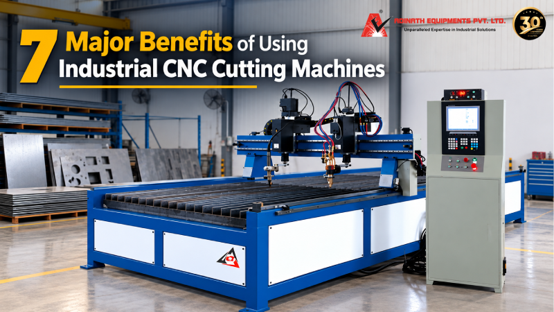 7 Major Benefits of Using Industrial CNC Cutting Machines