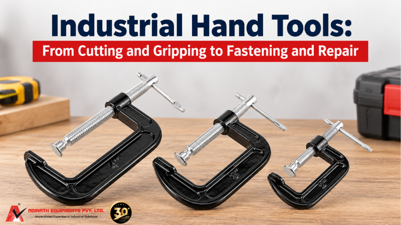 Industrial Hand Tools: From Cutting and Gripping to Fastening and Repair
