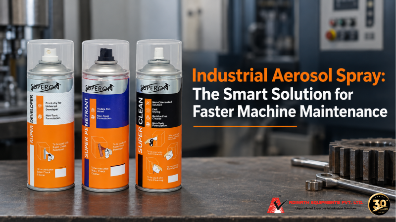 Industrial Aerosol Spray: The Smart Solution for Faster Machine Maintenance