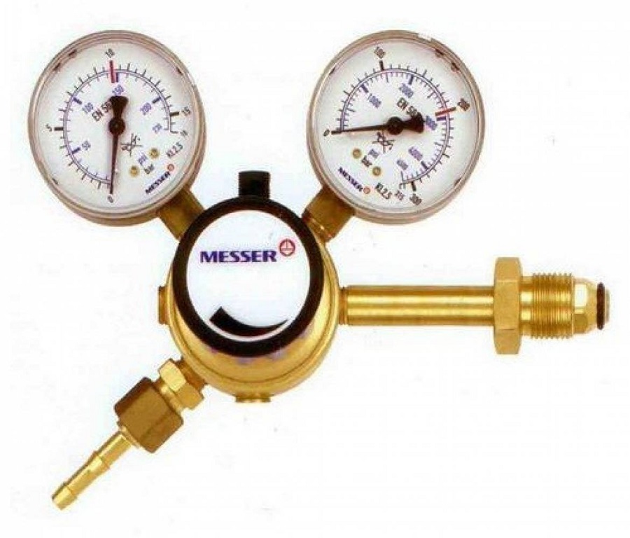 Argon Regulator Double stage Tornado Messer